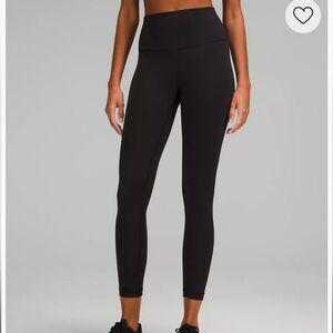 Women’s Size 6 Black Wunder Train High-Rise Tight 25" Leggings